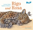 Lorenz Pauli, UIrich Noethen, Ulrich Noethen, Kathrin Schärer - Rigo und Rosa - 28 Geschichten aus dem Zoo und dem Leben, 1 Audio-CD (Hörbuch)