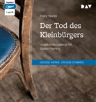 Franz Werfel, Stefan Fleming - Der Tod des Kleinbürgers, 1 Audio-CD, 1 MP3 (Hörbuch)