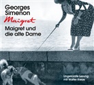 Georges Simenon, Walter Kreye - Maigret und die alte Dame, 4 Audio-CD (Hörbuch)