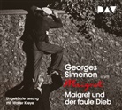 Georges Simenon, Walter Kreye - Maigret und der faule Dieb, 4 Audio-CD (Hörbuch)