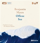 Benjamin Myers, Manfred Zapatka - Offene See, 1 Audio-CD, 1 MP3 (Audiolibro)