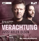 Jussi Adler-Olsen, Justus von Dohnányi, Denis Moschitto, u.v.a. - Verachtung - Carl Mørck, Sonder­dezernat Q, Fall 4, 1 Audio-CD, 1 MP3 (Hörbuch)