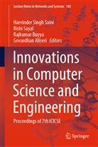 Govardhan Aliseri, Rajkumar Buyya, Rajkumar Buyya et al, Harvinder Singh Saini, Rish Sayal, Rishi Sayal - Innovations in Computer Science and Engineering