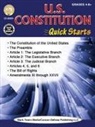 Cindy Barden - U.S. Constitution Quick Starts Workbook, Grades 4 - 12