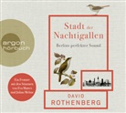 David Rothenberg, Eva Mattes, Julian Mehne - Stadt der Nachtigallen, 1 Audio-CD (Audiolibro)