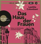 Laetitia Colombani, Laëtitia Colombani, Ruth Reinecke, Andrea Sawatzki - Das Haus der Frauen, 1 Audio-CD, 1 MP3 (Livre audio)
