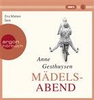 Anne Gesthuysen, Eva Mattes - Mädelsabend, 1 Audio-CD, 1 MP3 (Hörbuch)