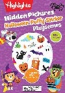 Highlights, Highlights&gt; - Halloween Hidden Pictures Puffy Sticker Playscenes