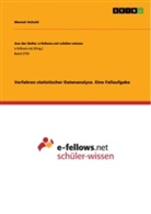 Manuel Anhold - Verfahren statistischer Datenanalyse. Eine Fallaufgabe