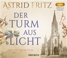 Astrid Fritz, Svenja Pages - Der Turm aus Licht, 2 Audio-CD, 2 MP3 (Hörbuch)