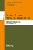 Chiara Di Francescomarino, Remc Dijkman, Remco Dijkman, Uwe Zdun - Business Process Management Workshops