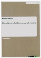 Kurtulus Sutekin - Kapitalkonten bei Personengesellschaften