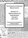 Morgan Jackson - The Families of Northern Moore County - Abstract of Miscellaneous and Rare Records, Volume II