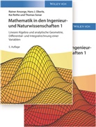 Raine Ansorge, Rainer Ansorge, Hans Oberle, Hans J Oberle, Hans J. Oberle, Kai Rothe... - Lineare Algebra und analytische Geometrie, Differential- und Integralrechnung einer Variablen. Lehrbuch plus Aufgaben und Lösungen im Set, 2 Bände