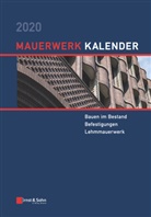 Wolfram Jäger, Wolfra Jäger, Wolfram Jäger - Mauerwerk-Kalender: Mauerwerk-Kalender 2020