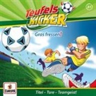 Frauke Nahrgang - Die Teufelskicker - Gras fressen!. Tl.81, 1 Audio-CD (Audiolibro)