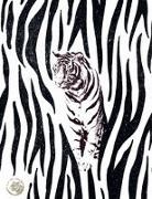 Stephan Schöll - Save the Tiger Großes Notizheft - Motiv Auf der Pirsch - Punkteraster