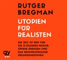 Rutger Bregman - Utopien für Realisten, Audio-CD (Audiolibro)