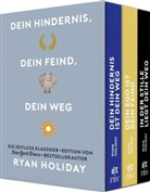 Ryan Holiday - Dein Hindernis, dein Feind, dein Weg - Die Ryan-Holiday-Klassiker-Edition im edlen Schuber, m. 3 Buch