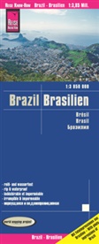 Reise Know-How Verlag Peter Rump - Reise Know-How Landkarte Brasilien / Brazil (1:3.850.000)
