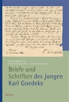 Karl Goedeke, Scheuermann, Scheuermann, Barbar Scheuermann, Barbara Scheuermann, Ulrich Scheuermann... - Briefe und Schriften des jungen Karl Goedeke
