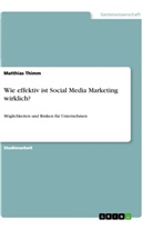 Matthias Thimm - Wie effektiv ist Social Media Marketing wirklich?