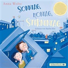 Anna Woltz, Sascha Icks - Sonntag, Montag, Sternentag, 1 Audio-CD (Hörbuch)