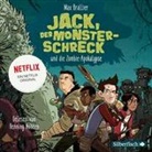 Max Brallier, Henning Nöhren - Jack, der Monsterschreck 1: Jack, der Monsterschreck, und die Zombie-Apokalypse, 2 Audio-CD (Hörbuch)