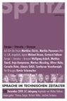 Thomas Geiger, Norber Miller, Norbert Miller, Joac Sartorius, Joachim Sartorius - Europa - Literatur - Grenzen