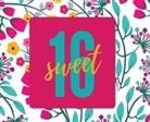 Lulu And Bell - Happy 16th Birthday Guest Book (Landscape Hardcover): Sweet Sixteen Guest book, party and birthday celebrations decor, memory book, 16th birthday, hap