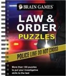 Brain Games, Publications International Ltd, Publications International Ltd - Brain Games - Law & Order Puzzles