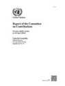 United Nations Publications - Report of the Committee on Contributions: Seventy-Eighth Session (4-29 June 2018)