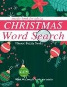 Vibrant Puzzle Books - Christmas word search puzzle book for adults