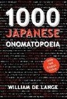William De Lange - 1000 Japanese Onomatopoeia