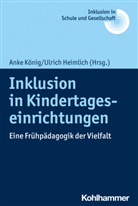 Erhard Fischer, Erhard Fischer u a, Ulric Heimlich, Ulrich Heimlich, Joachim Kahlert, Anke König... - Inklusion in Kindertageseinrichtungen