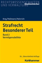 Manfred Heinrich, Uw Hellmann, Uwe Hellmann, Volke Krey, Volker Krey - Strafrecht Besonderer Teil