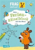 Anna Himmel, Julia Rosenkranz, Jennifer Coulmann - Frag doch mal ... die Maus: Mein Ferien-Rätselblock mit der Maus