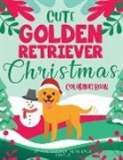 The Golden Retriever Circle - Cute Golden Retriever Christmas Coloring Book