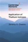 Jeremy D. Owens, Jeremy D. (Florida State University) Owens - Application of Thallium Isotopes