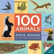 Steve Jenkins, Steve Jenkins - 100 Animals Board Book: Lift-the-Flap