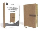 Nbla-Nueva Biblia de Las Américas, NBLA-Nueva Biblia de Las Américas - NBLA Santa Biblia Ultrafina, Letra Gigante, Leathersoft, Beige, Edición Letra Roja