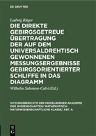 Ludwig Rüger, Wilhelm Salomon-Calvi - Die direkte gebirgsgetreue Übertragung der auf dem Universaldrehtisch gewonnenen Messungsergebnisse gebirgsorientierter Schliffe in das Diagramm