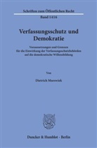 Dietrich Murswiek - Verfassungsschutz und Demokratie.