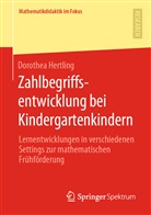 Dorothea Hertling - Zahlbegriffsentwicklung bei Kindergartenkindern