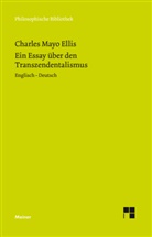 Charles Mayo Ellis, Fabia Mauch, Fabian Mauch - Ein Essay über den Transzendentalismus / An Essay on Transcendentalism