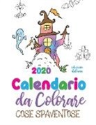 Gumdrop Press - Calendario da colorare 2020 cose spaventose (edizione italiana)