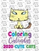 Gumdrop Press - Coloring Calendar 2020 Cute Cats