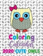 Gumdrop Press - Coloring Calendar 2020 Cute Owls
