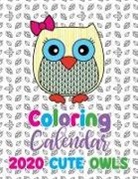 Gumdrop Press - Coloring Calendar 2020 Cute Owls