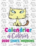 Gumdrop Press - Calendrier à colorier 2020 chats mignons (édition française)